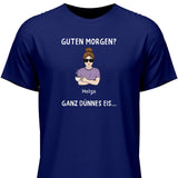 Guten Morgen? Ganz dünnes Eis… - Personalisierbares T-Shirt