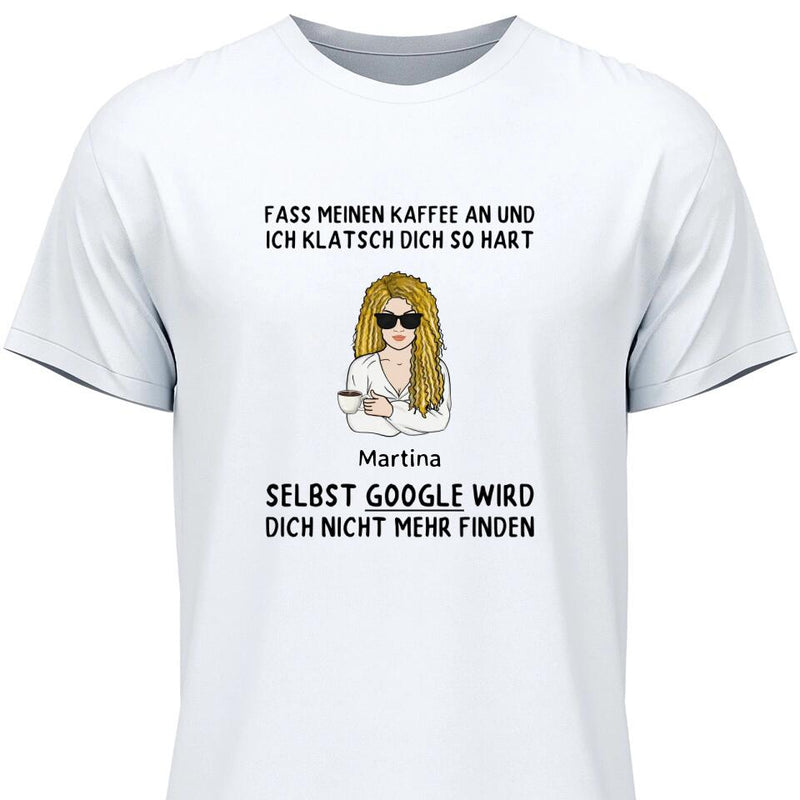 Kaffe Klatsche - Personalisierbares T-Shirt