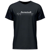 Lieblingsstadt Herzschlag - Personalisierbares T-Shirt