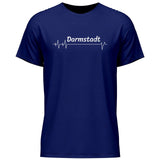 Lieblingsstadt Herzschlag - Personalisierbares T-Shirt