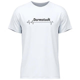 Lieblingsstadt Herzschlag - Personalisierbares T-Shirt