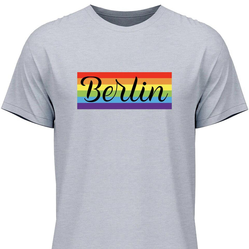 Rainbow Stadt - Personalisierbares T-Shirt