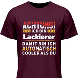 Automatisch cooler als du - Personalisierbares T-Shirt