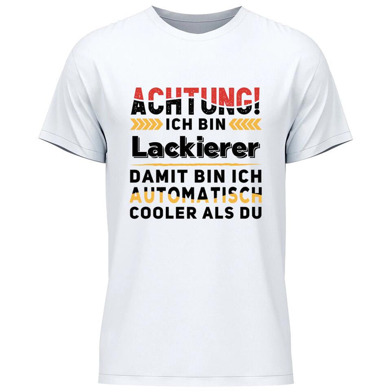 Automatisch cooler als du - Personalisierbares T-Shirt