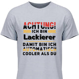 Automatisch cooler als du - Personalisierbares T-Shirt