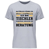 Natürlich führe ich Selbstgespräche- Personalisierbares T-Shirt