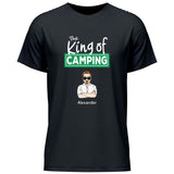 The King/Queen of Camping - Personalisierbares T-Shirt