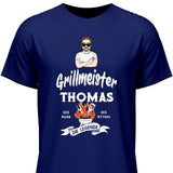 Grillmeister Die Legende - Personalisierbares T-Shirt