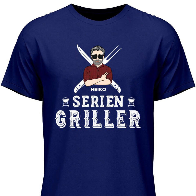 Serien Griller - Personalisierbares T-Shirt