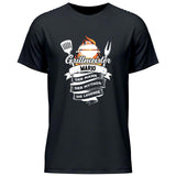 Grillmeister, Mann, Mythos, Legende - Personalisierbares T-Shirt