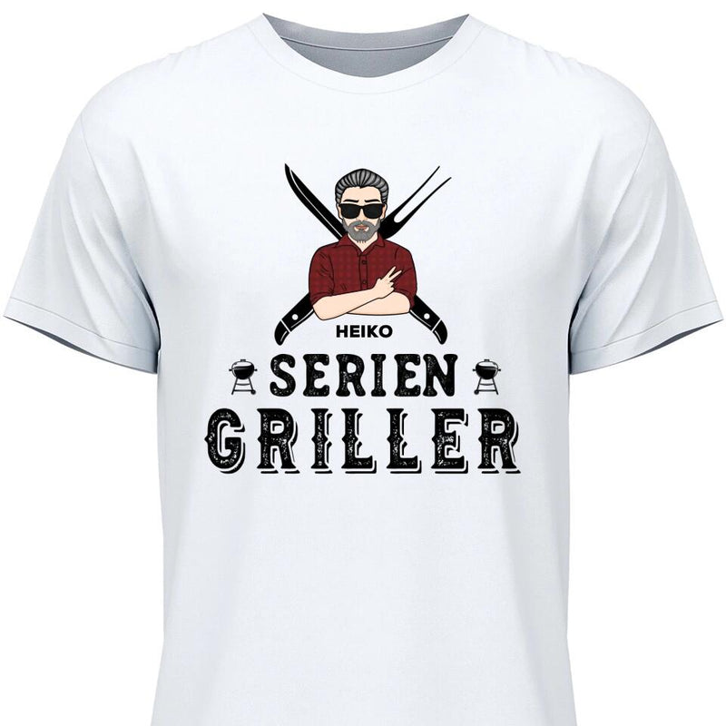 Serien Griller - Personalisierbares T-Shirt