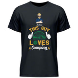 This Guy loves Camping - Personalisierbares T-Shirt