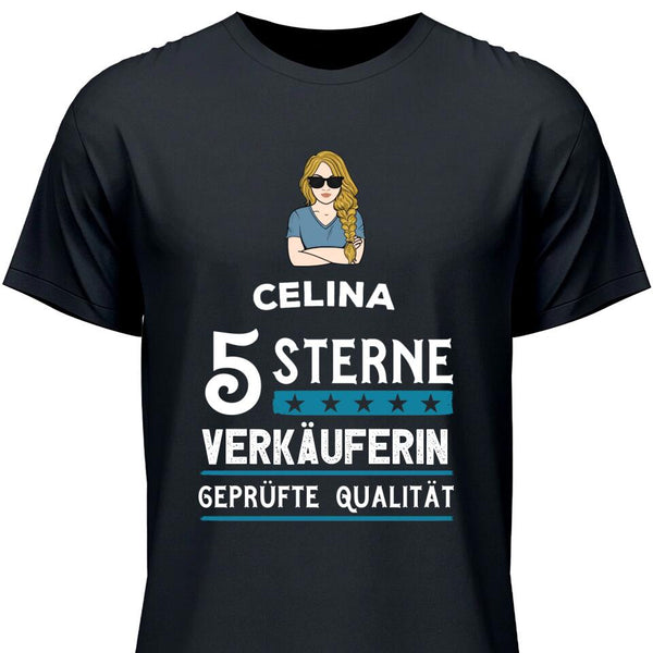 5 Sterne Qualität - Personalisierbares T-Shirt