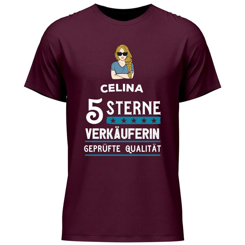 5 Sterne Qualität - Personalisierbares T-Shirt