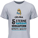 5 Sterne Qualität - Personalisierbares T-Shirt