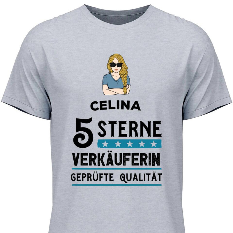 5 Sterne Qualität - Personalisierbares T-Shirt