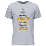 Legende verlässt das Gelände - Personalisierbares T-Shirt