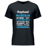 Name Bedeutung - Personalisierbares T-Shirt