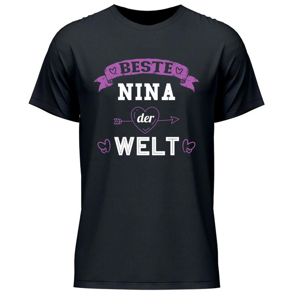 Beste der Welt - Personalisierbares T-Shirt