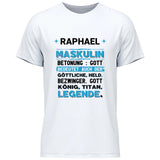 Name Bedeutung - Personalisierbares T-Shirt