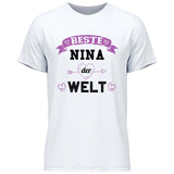 Beste der Welt - Personalisierbares T-Shirt