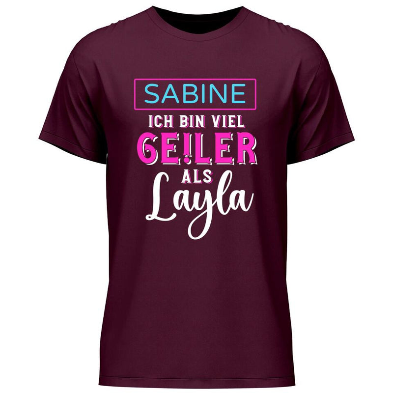 Ge!ler als Layla - Personalisierbares T-Shirt