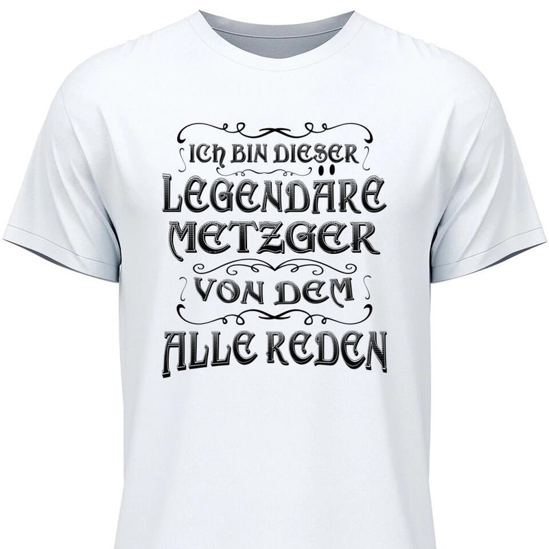 Von dem alle Reden - Personalisierbares T-Shirt