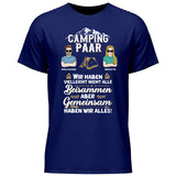 Camping Paar - Personalisierbares T-Shirt