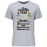 Camping Paar - Personalisierbares T-Shirt