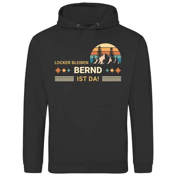 Bleib locker! - Personalisierbarer Hoodie (Unisex)