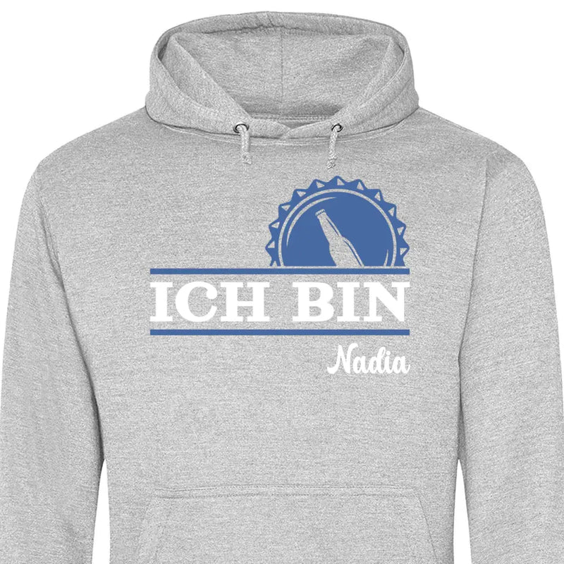 Falls ich zu betrunken bin 2 - Personalisierbarer Hoodie (Unisex)