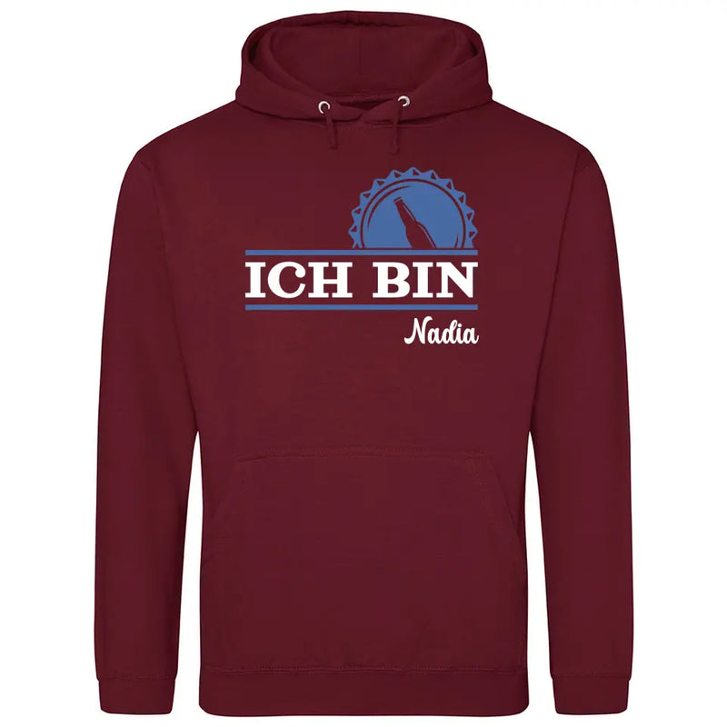 Falls ich zu betrunken bin 2 - Personalisierbarer Hoodie (Unisex)