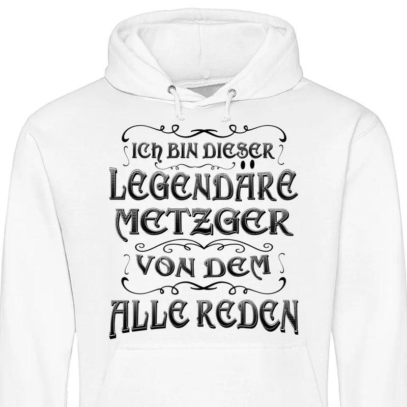 Von dem alle Reden - Personalisierbarer Hoodie (Unisex)