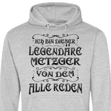 Von dem alle Reden - Personalisierbarer Hoodie (Unisex)