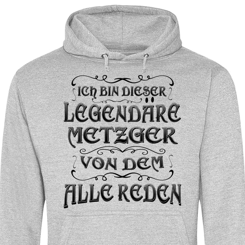 Von dem alle Reden - Personalisierbarer Hoodie (Unisex)