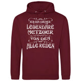 Von dem alle Reden - Personalisierbarer Hoodie (Unisex)