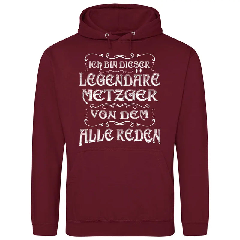 Von dem alle Reden - Personalisierbarer Hoodie (Unisex)