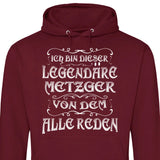 Von dem alle Reden - Personalisierbarer Hoodie (Unisex)