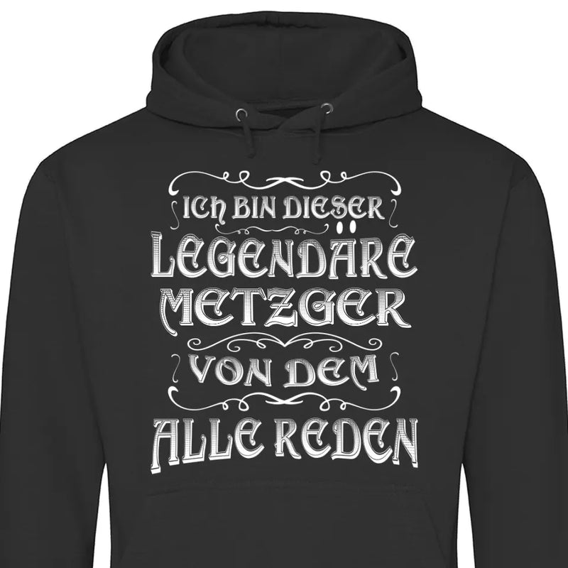 Von dem alle Reden - Personalisierbarer Hoodie (Unisex)