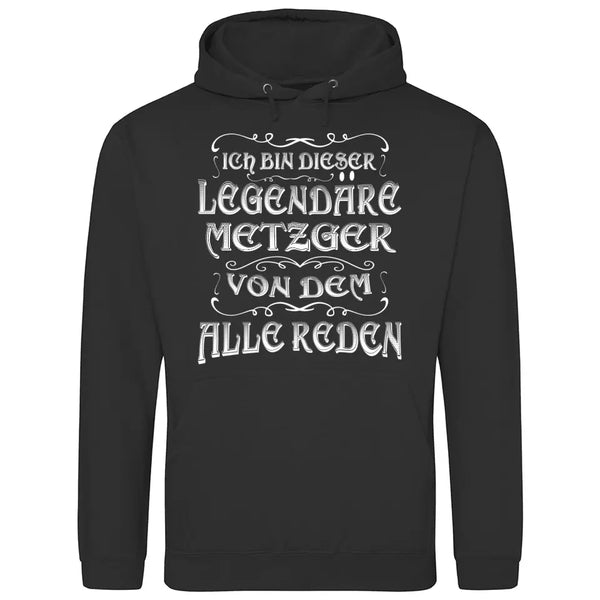 Von dem alle Reden - Personalisierbarer Hoodie (Unisex)