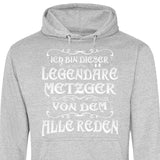 Von dem alle Reden - Personalisierbarer Hoodie (Unisex)