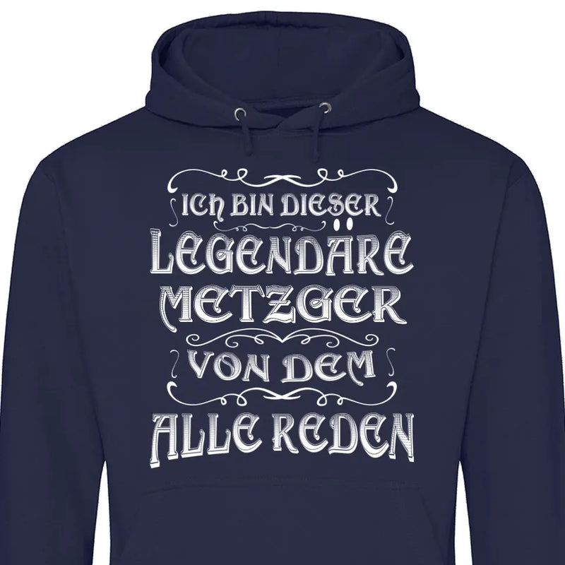 Von dem alle Reden - Personalisierbarer Hoodie (Unisex)