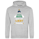 Liebt Camping - Personalisierbarer Hoodie (Unisex)