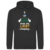 Liebt Camping - Personalisierbarer Hoodie (Unisex)