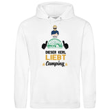 Liebt Camping - Personalisierbarer Hoodie (Unisex)