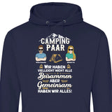 Camping Paar - Personalisierbarer Hoodie (Unisex)