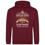 Majestät betritt den Raum - Personalisierbarer Hoodie (Unisex)