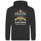 Majestät betritt den Raum - Personalisierbarer Hoodie (Unisex)