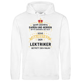 Majestät betritt den Raum - Personalisierbarer Hoodie (Unisex)