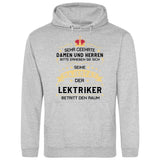 Majestät betritt den Raum - Personalisierbarer Hoodie (Unisex)